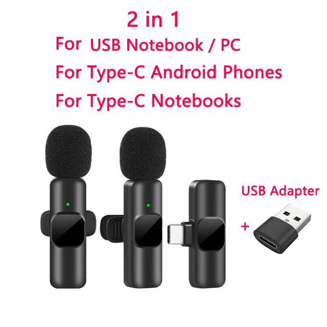 Wireless Lavalier Phone Mic