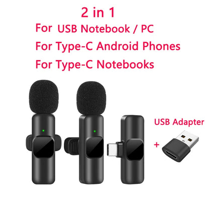 Wireless Lavalier Phone Mic