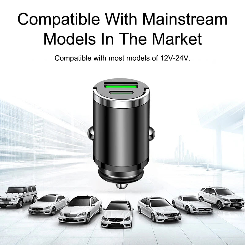 200W Mini Car Fast Charger